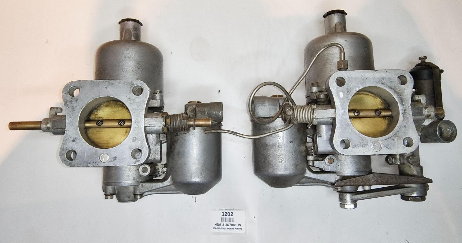 Original USED Set of SU HD6 carburettors AUC 7081 W1