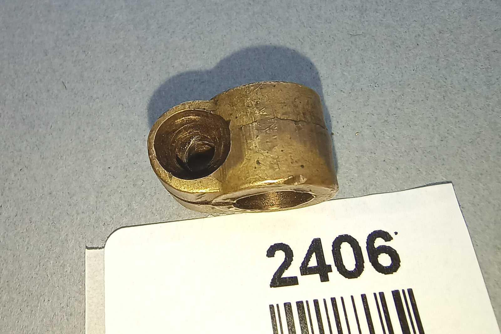 SU Brass USED Throttle Stop End Collar AUC 1380, Used Condition2