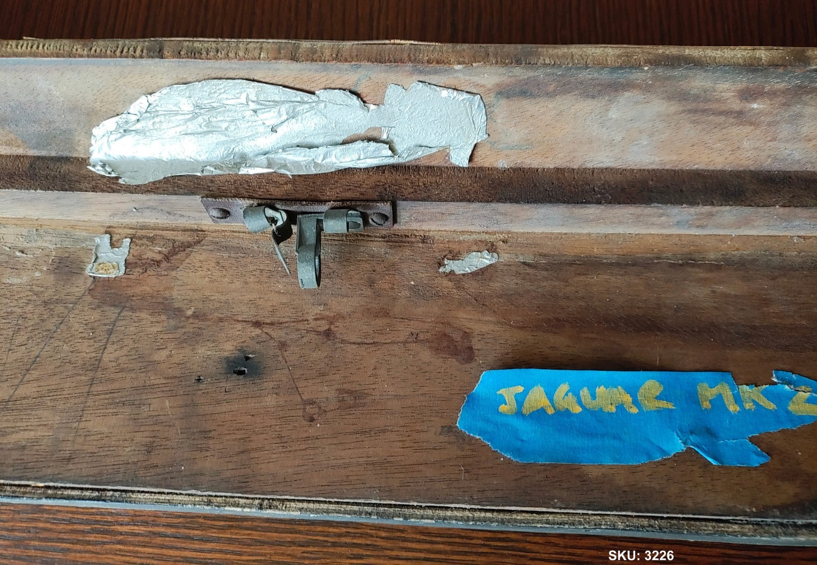 Classic Jaguar MK2, Wood Dashboard Top or Screen Rail Capping Assembly BD 2707512