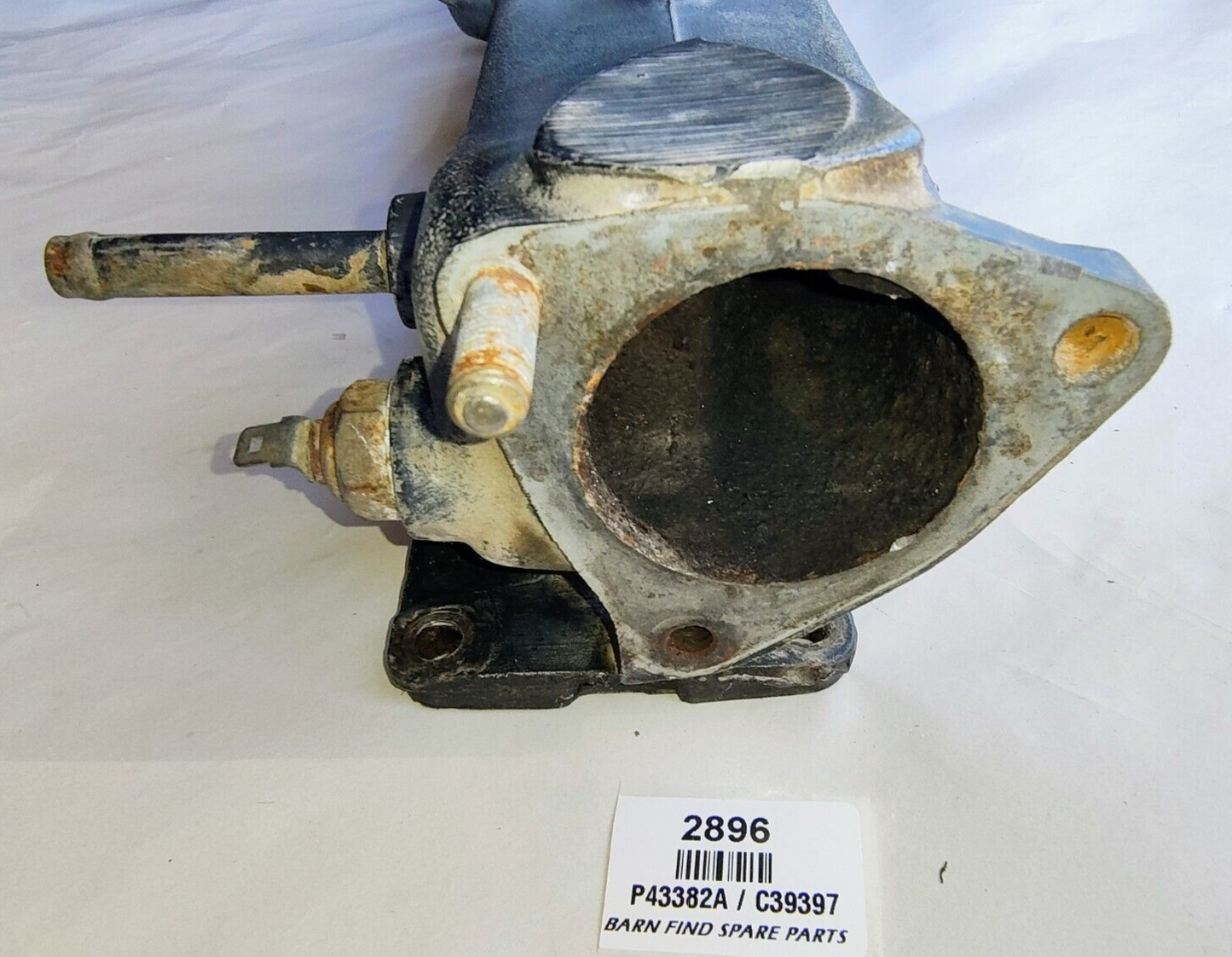 Inlet Manifold Used Original For Twin SU’s P43382A / C39397 To Suit Jaguar XJ610