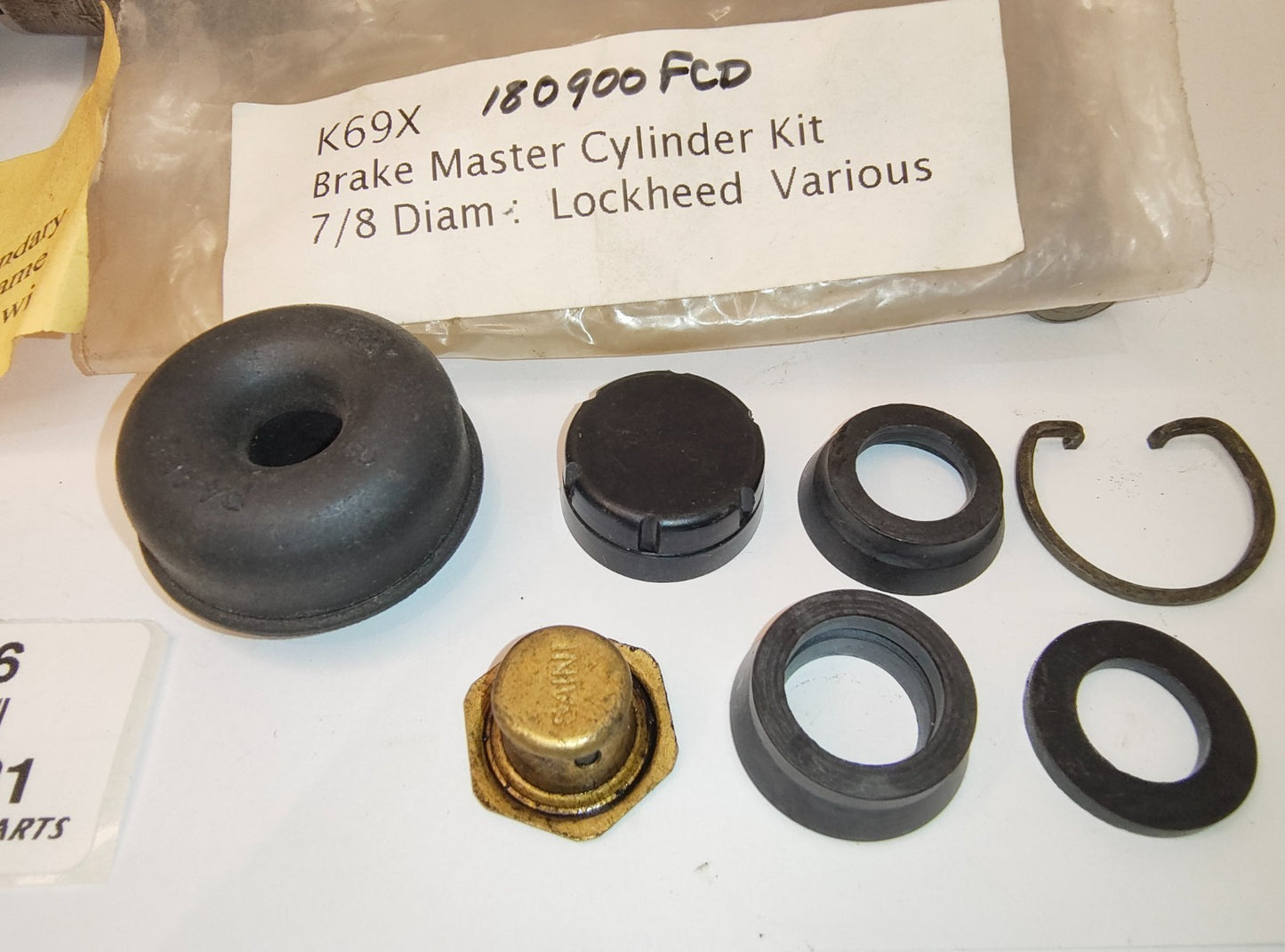 Original used Lockheed 7/8 inch Brake Master cylinder Suits MG TA TB TC 1936-5011