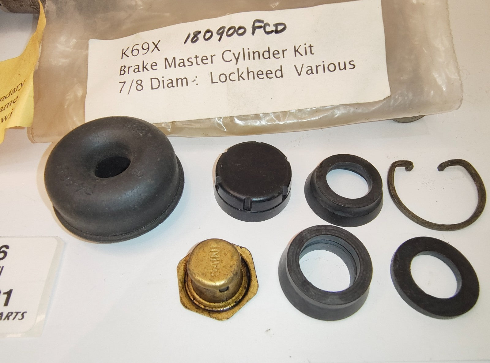Original used Lockheed 7/8 inch Brake Master cylinder Suits MG TA TB TC 1936-5011