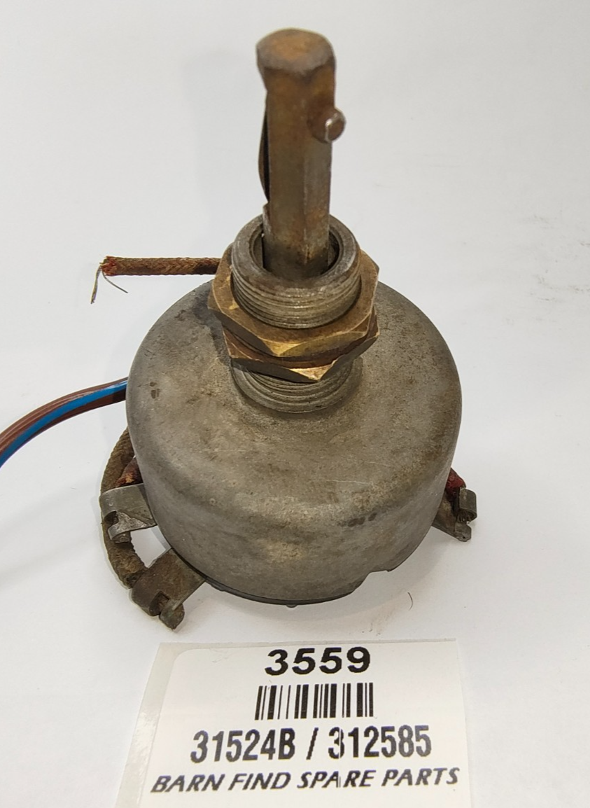 Lucas PRS7 Rotary 4 Way Lighting Switch OFF-SIDE-HEAD-FOG 31524B / 312585 /C91176