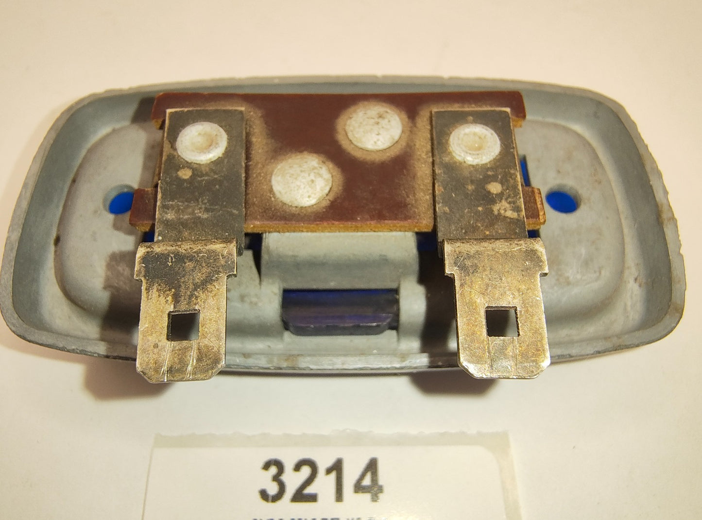 Original Jaguar Mk2 S Type Daimler BLUE GLASS Glove Box Light good used9