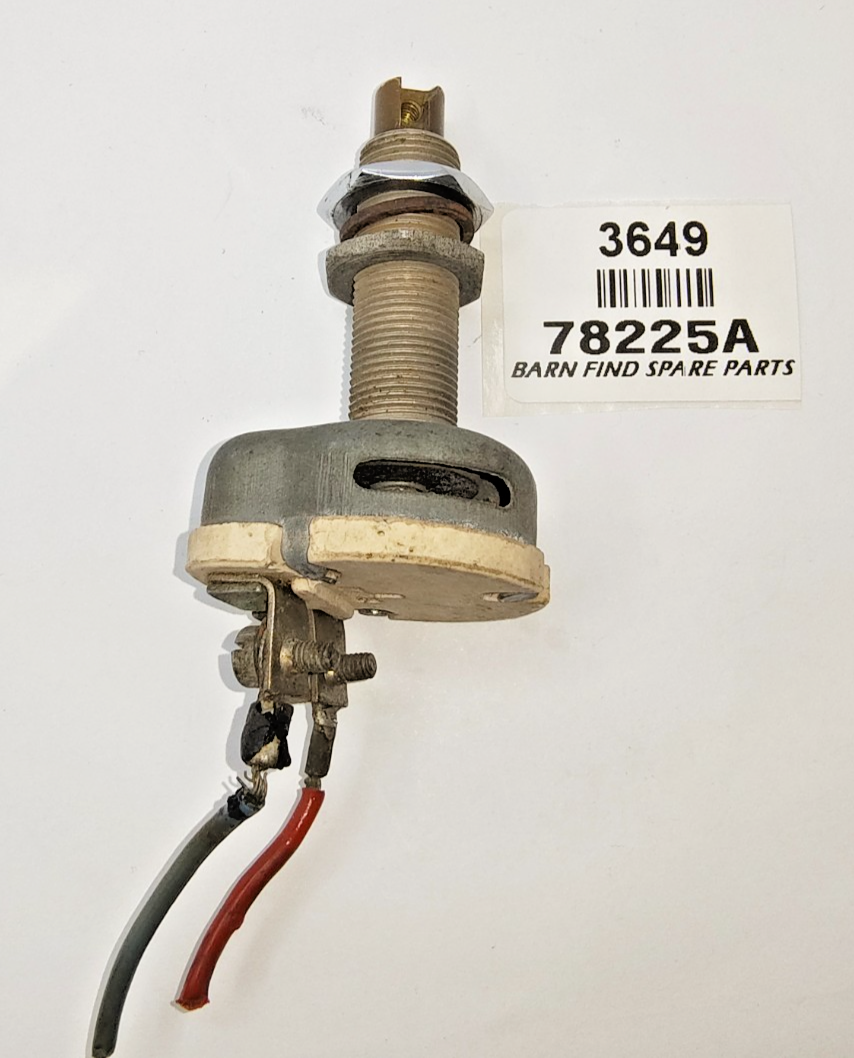 Lucas Original used working CHR1 Rotary Rheostat 4.25 ohms resistance 78225A0