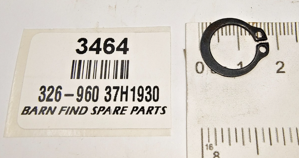 CIRCLIP 326-960 37H1930 Used. To Suit MGB Overdrive Thrust Rod.1