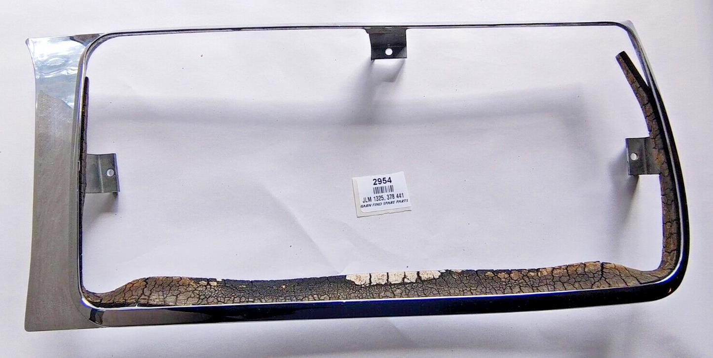 Original Jaguar XJ40 Daimler Headlight Chrome right Surround Bezel Trim JLM 13250