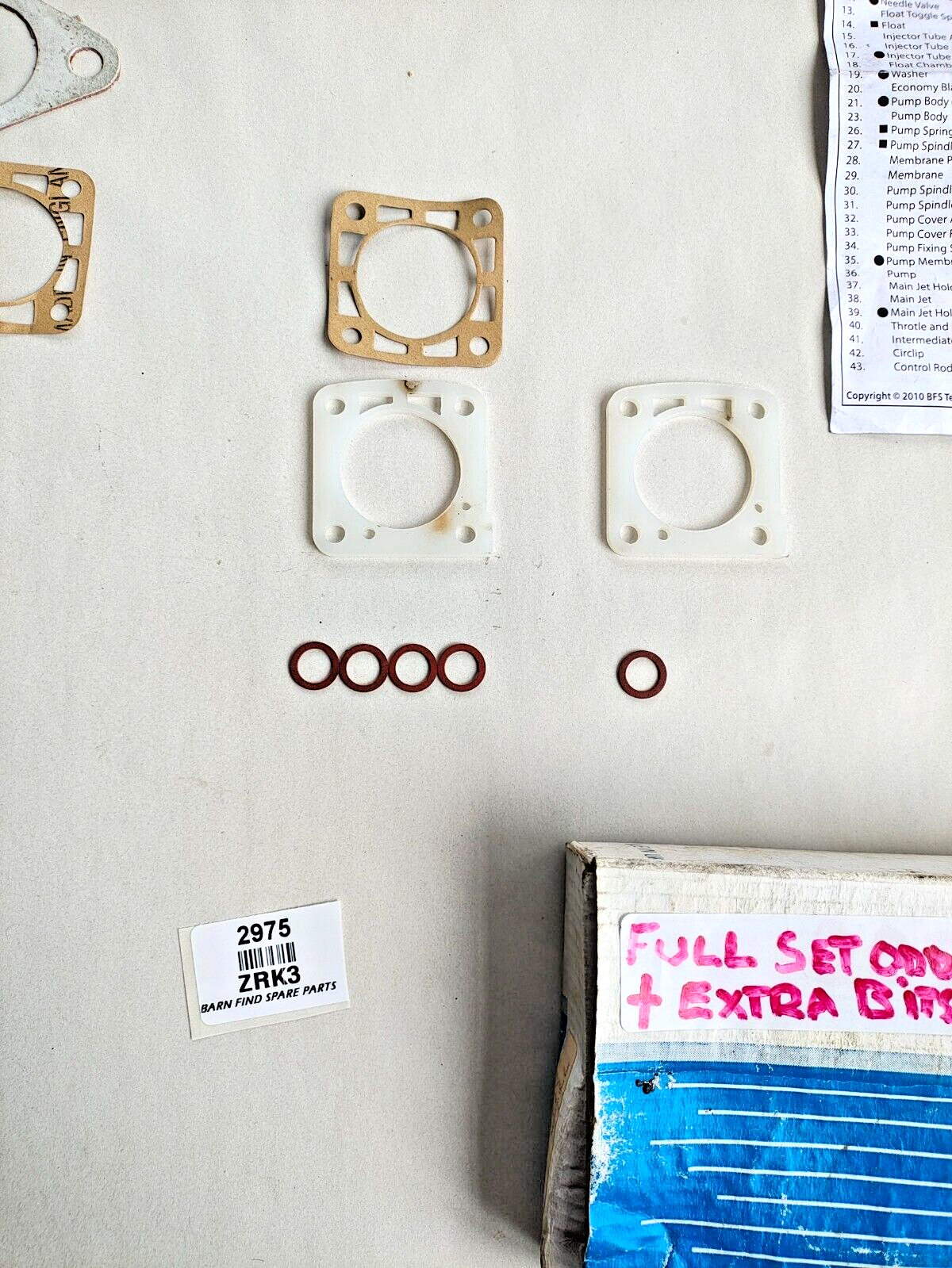 Zenith ZRK3 rebuild kit - there are some parts missing and some parts extra. NOS8