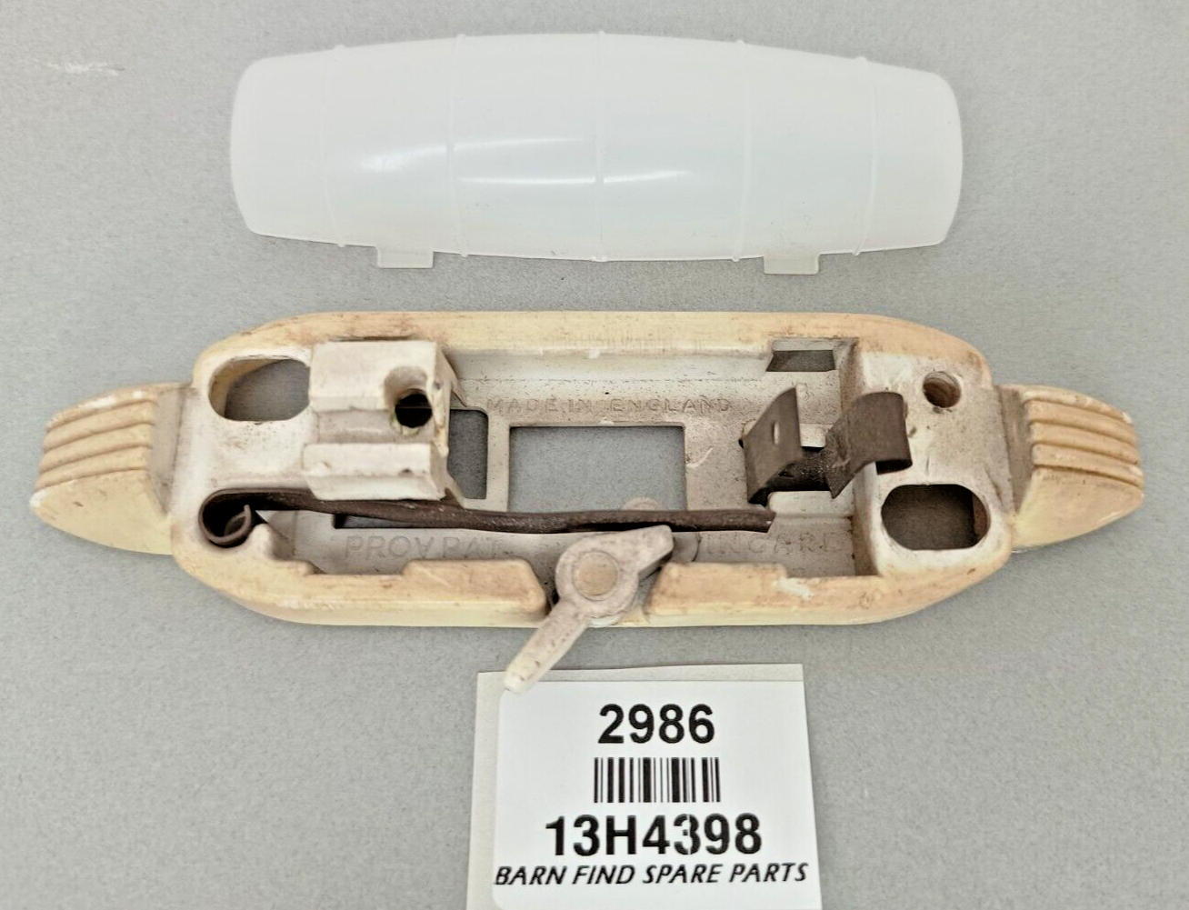 Original Mini Interior light fitting with square blunt ends including cover used1
