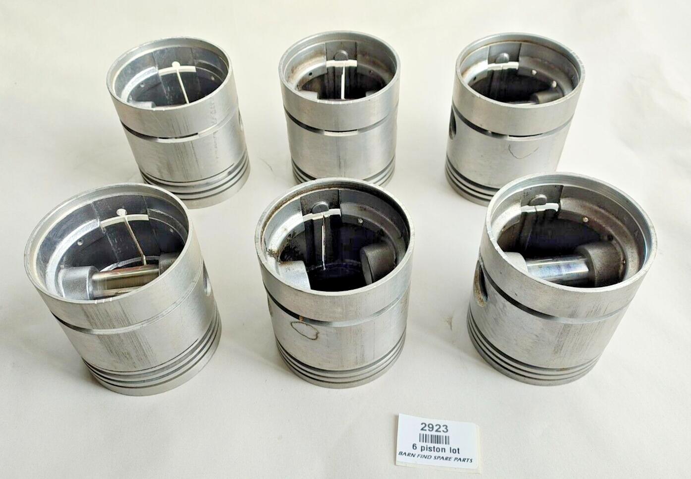 Job Lot of 6 x Jaguar 2.5 2 1/2 litre 2664 cc used pistons 4 x HX1722  2 x WS2445