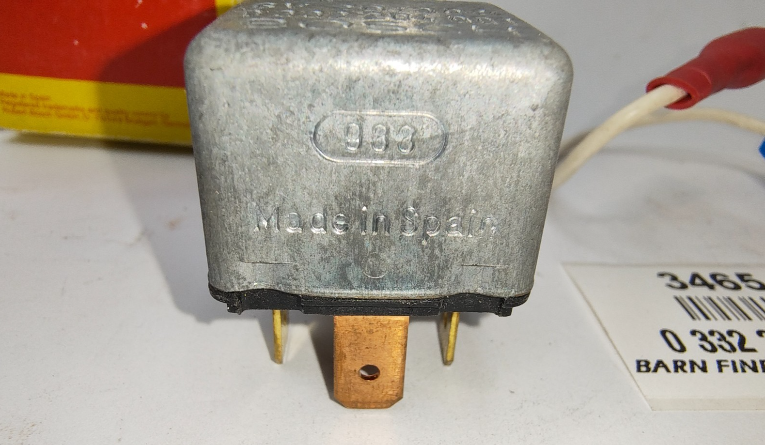 Bosch 5-pin connector 6 Volt 20/30A Fuel Injection Combination Relay 03322040013
