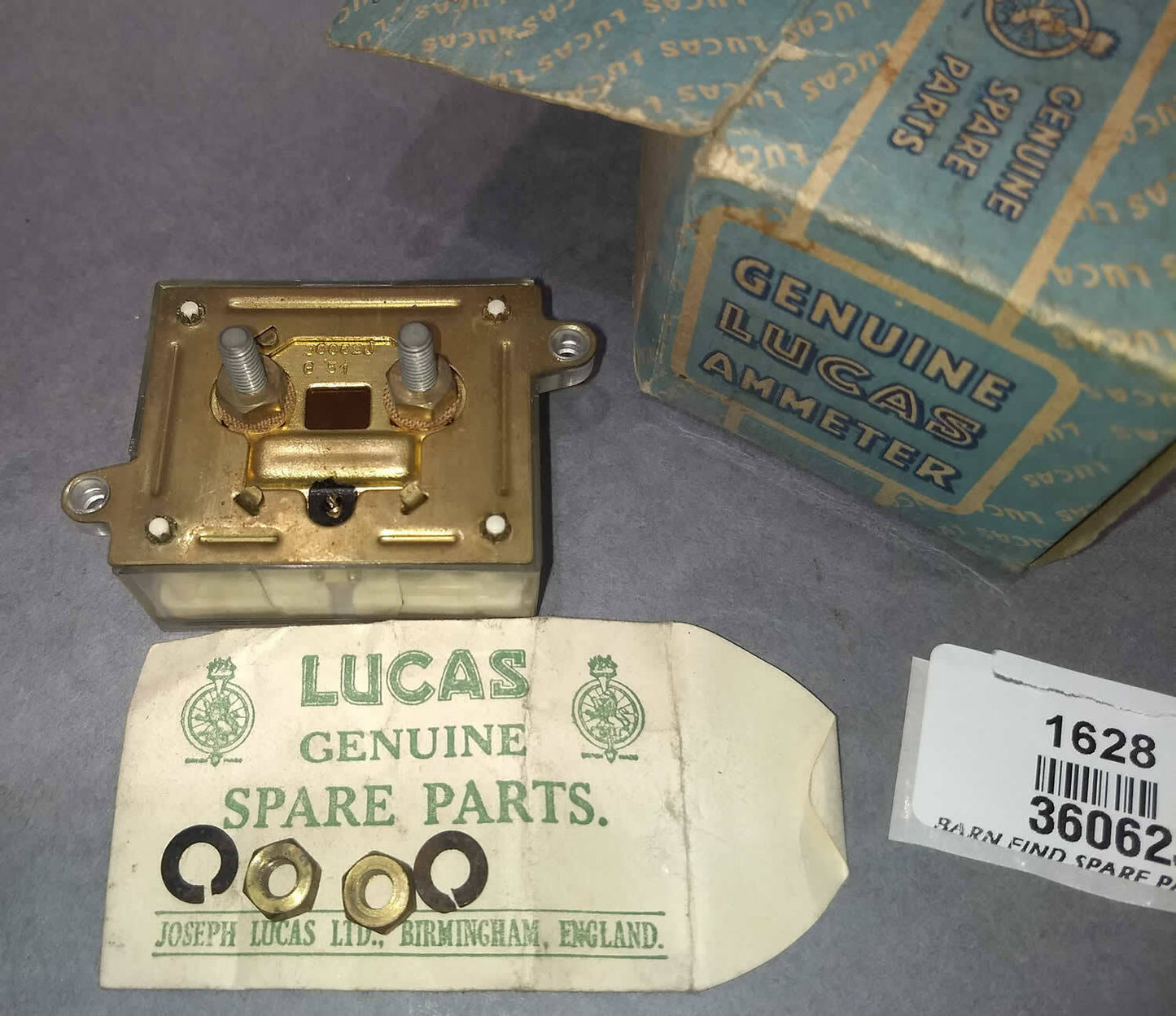 Original New Lucas Ammeter in box 36062J1