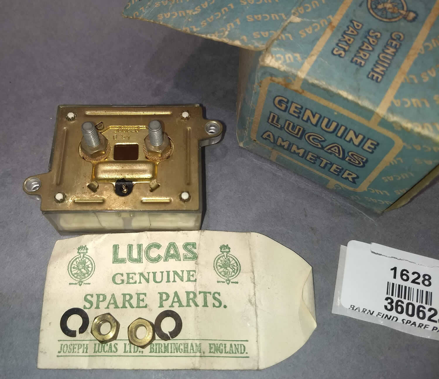 Original New Lucas Ammeter in box 36062J1