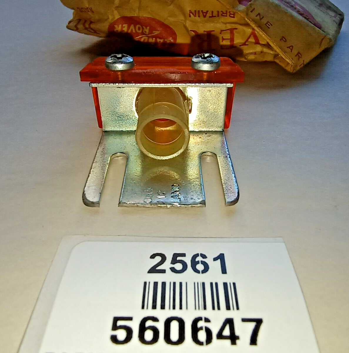 Genuine Land Rover Brake Warning Light Lens 560647 New Old Stock5