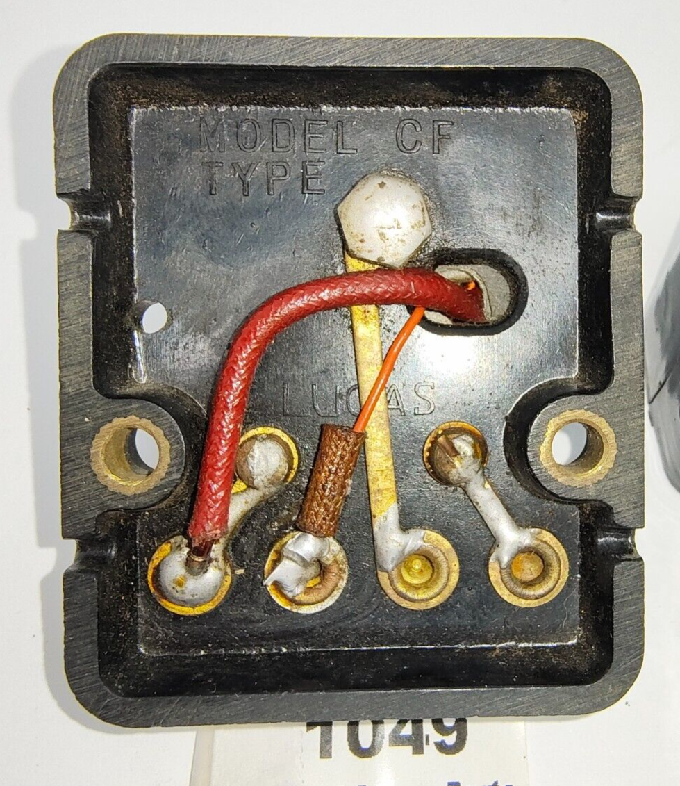 Original Lucas 12 volt Type CF3 Cut Out Box 332317 New Old Stock14