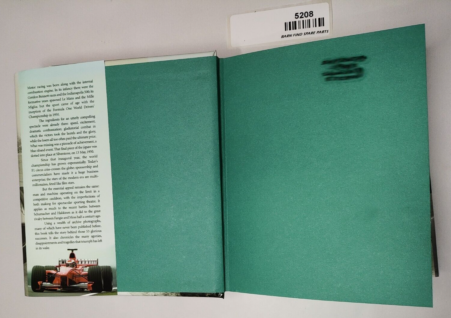 Formula One Unseen Archives hardcover Book by Tim Hill3