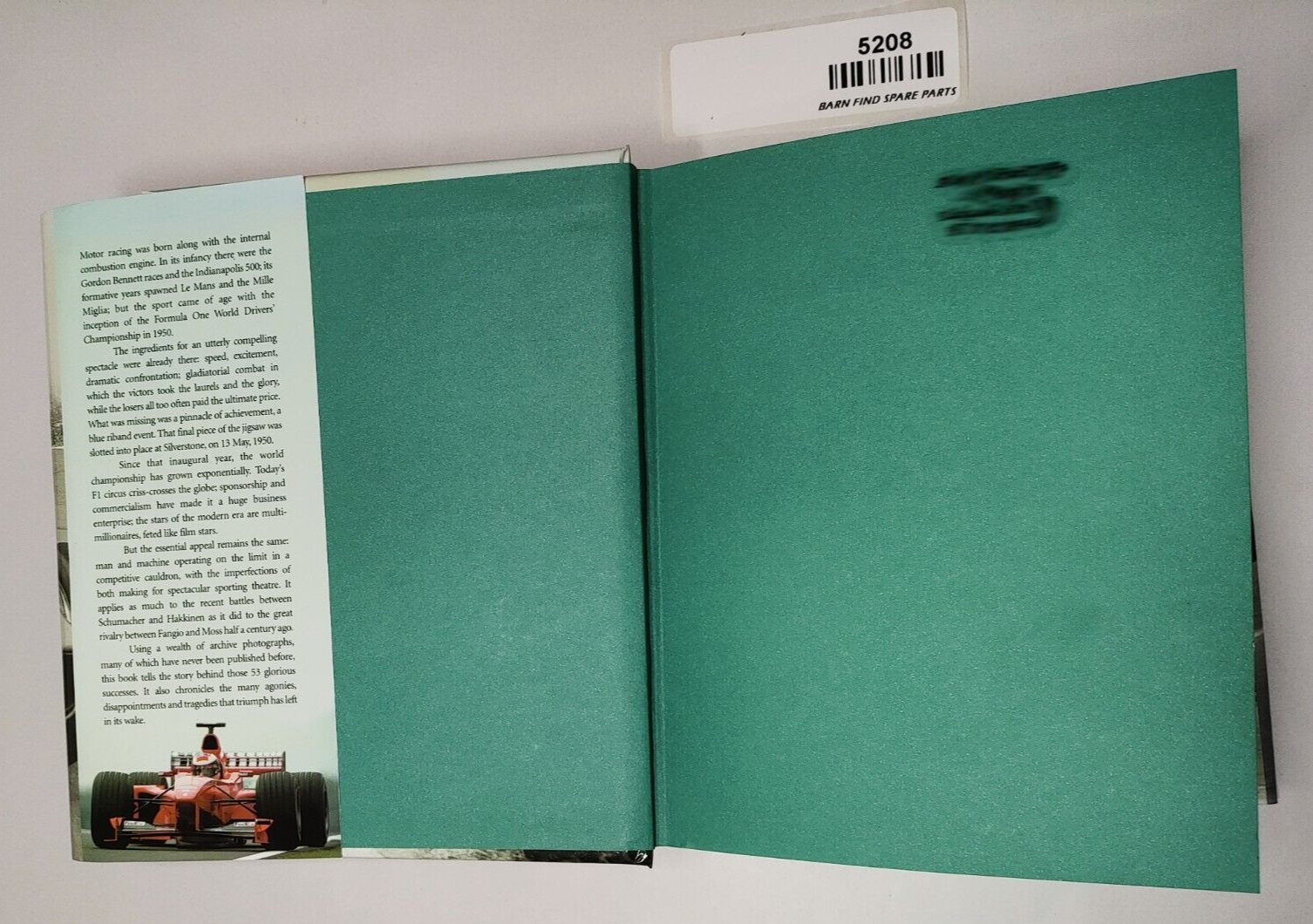 Formula One Unseen Archives hardcover Book by Tim Hill3