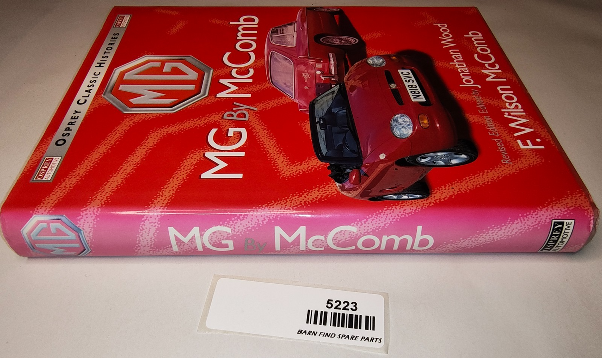 MG by McComb 1998 third edition hardcover book good pre-owned condition1