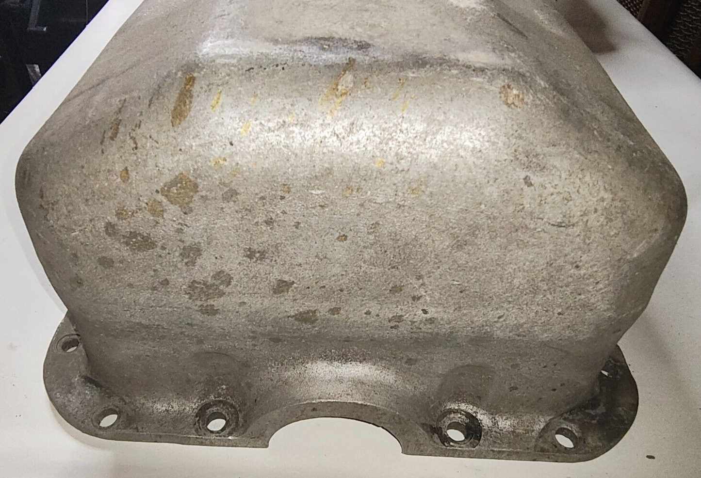 JAGUAR MK 1 2.4  USED FACTORY ORIGINAL ALLOY OIL SUMP PAN -  PART NUMBER C100643