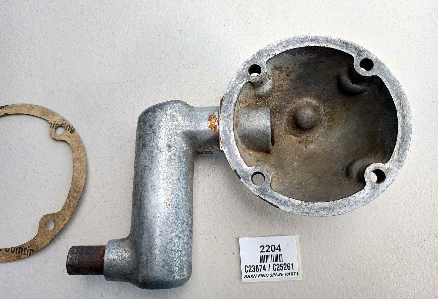  Jaguar Engine Oil Breather Housing C23874 / C25261, Used Condition1