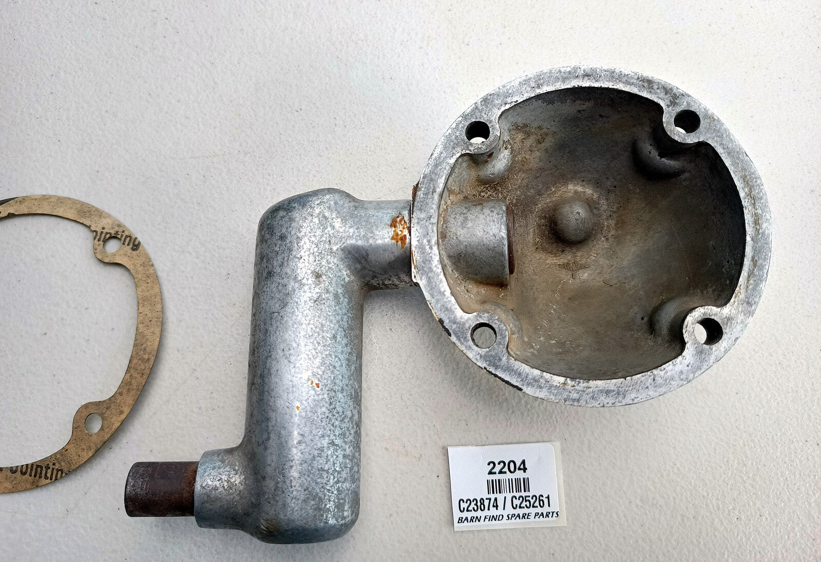  Jaguar Engine Oil Breather Housing C23874 / C25261, Used Condition1