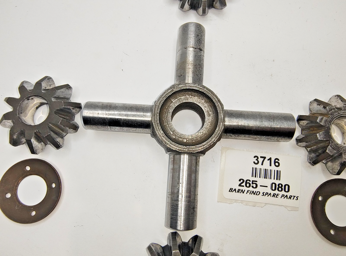 MG TC used Differential Spider 265-050 with 4 x 265-060 10 tooth spider gears10