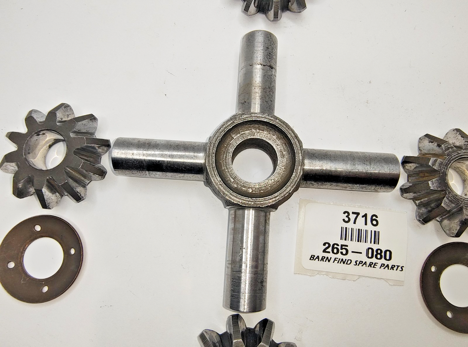 MG TC used Differential Spider 265-050 with 4 x 265-060 10 tooth spider gears10