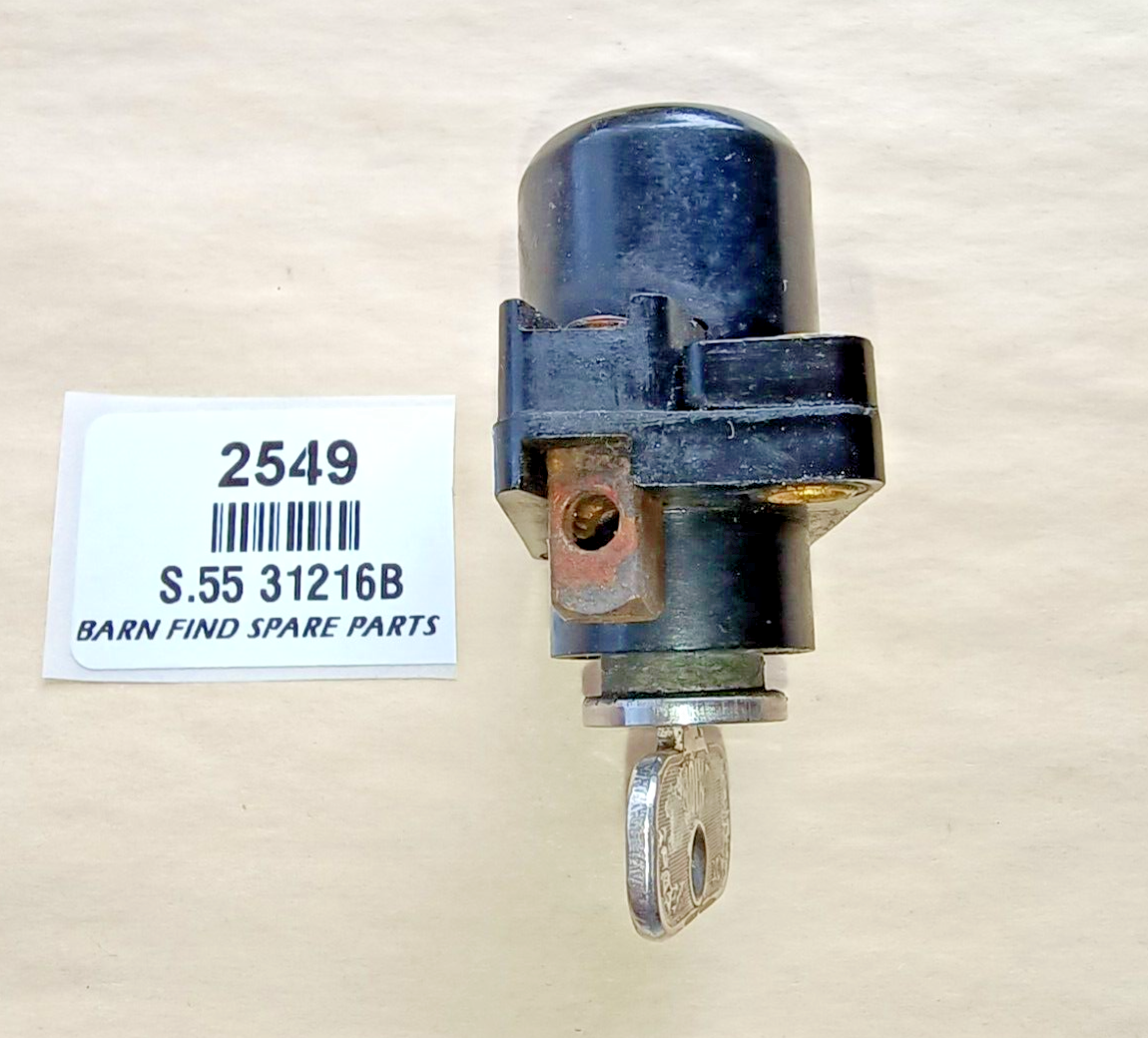 Lucas Original Ignition Switch S.55 31216B, Used Condition3