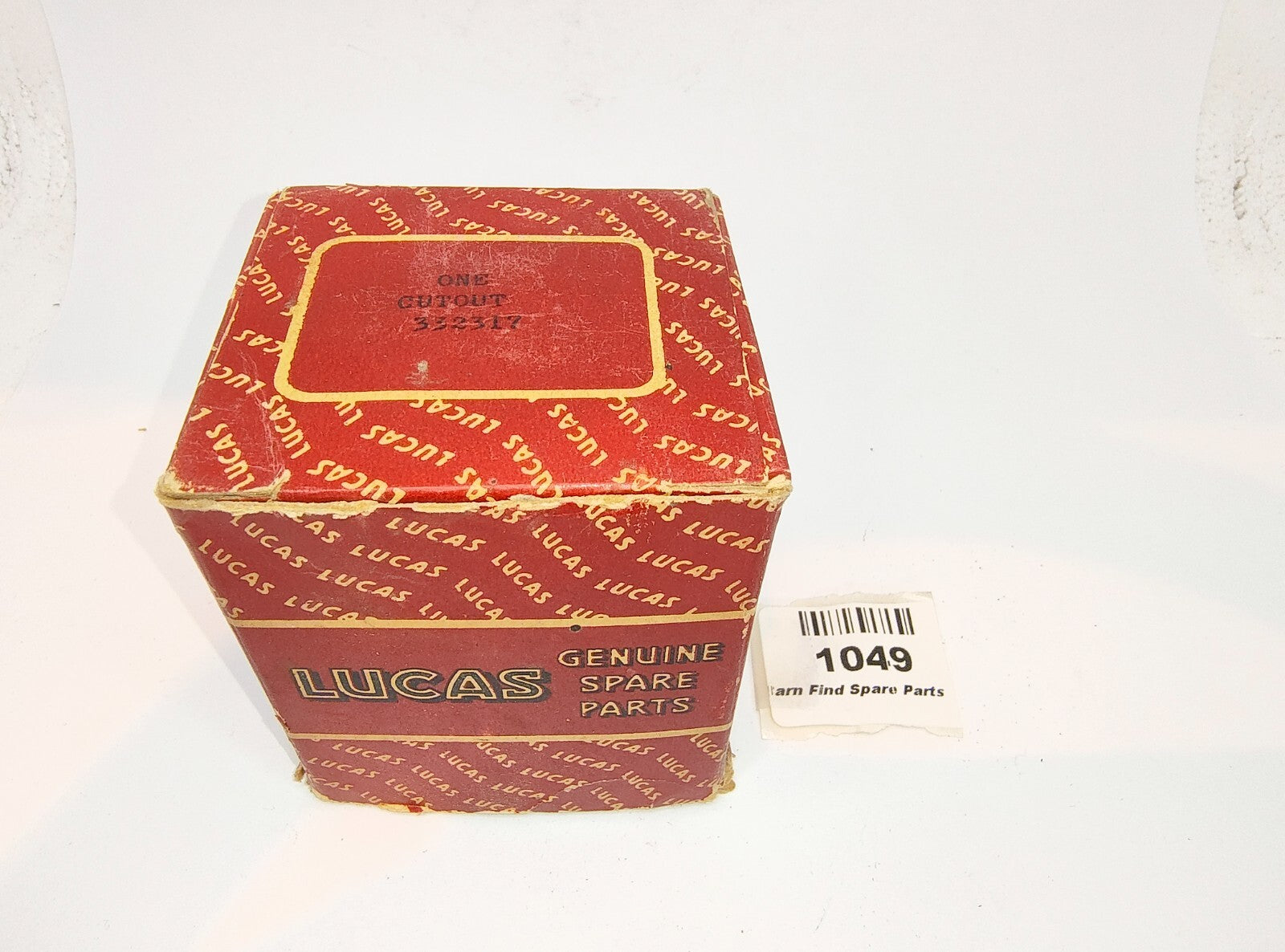 Original Lucas 12 volt Type CF3 Cut Out Box 332317 New Old Stock17