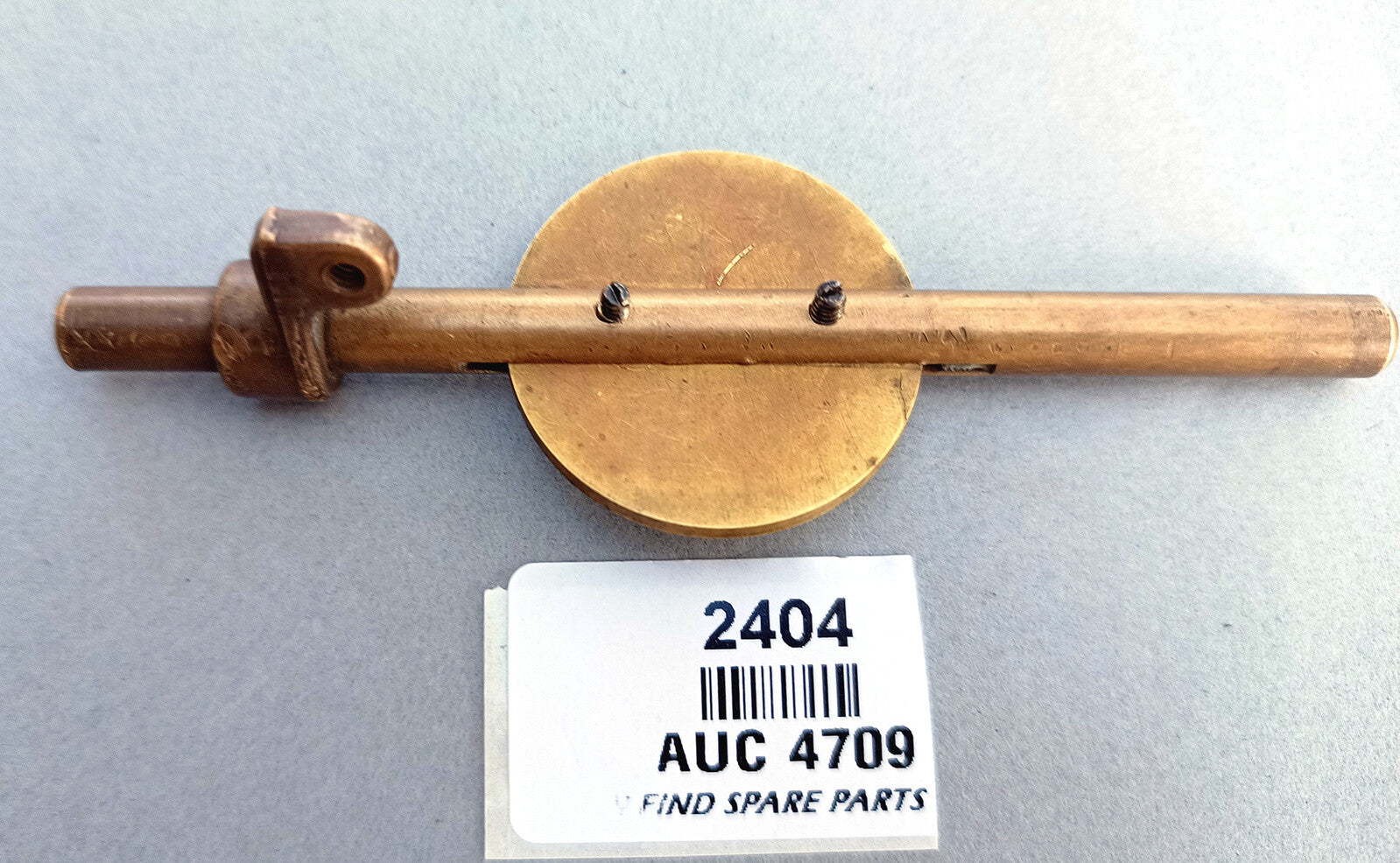 SU Brass USED Throttle Stop Left Hand & Spindle AUC 4709, Used Condition1