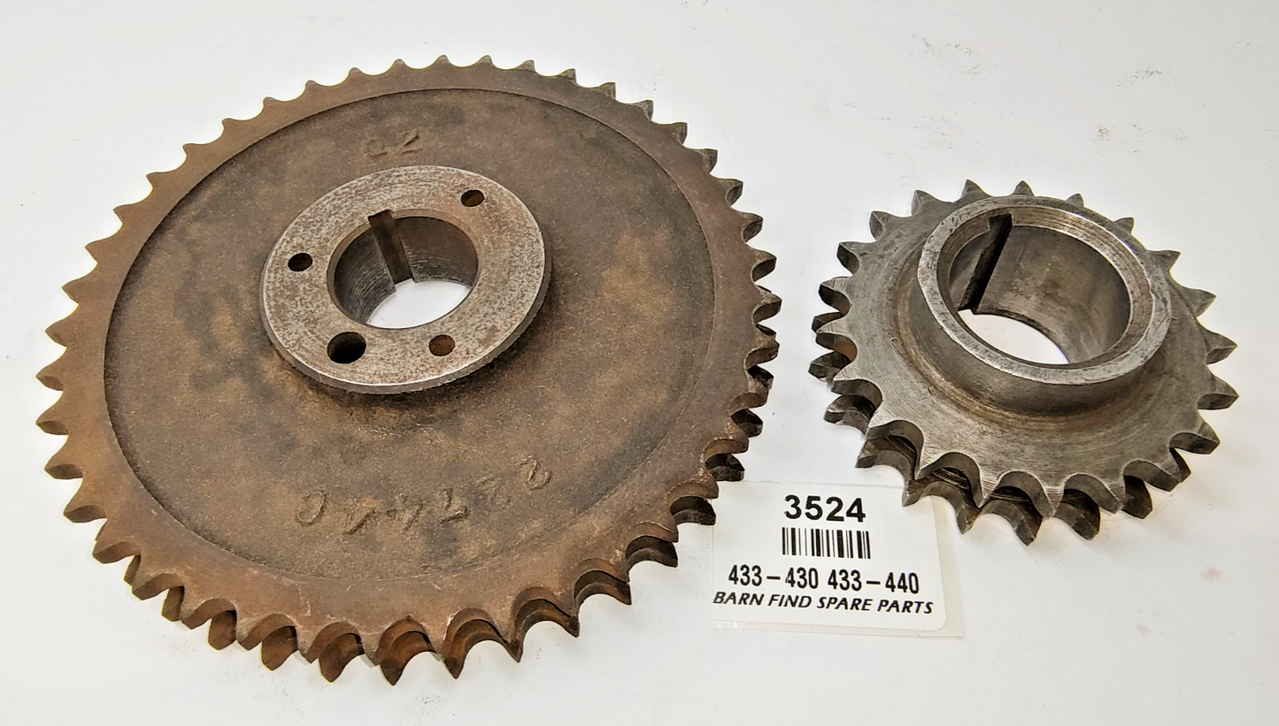 Genuine MG Original Timing Gear Set good Used Condition 433-430 433-4400