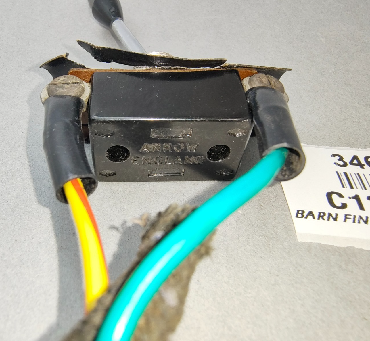 Arrow Original Jaguar Used Intermediate Speed Hold Switch long lever C125584
