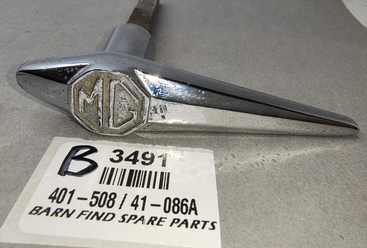 Chrome Exterior Door Handle Left hand side Good Used 401-508 41-086A Suit MG TC6