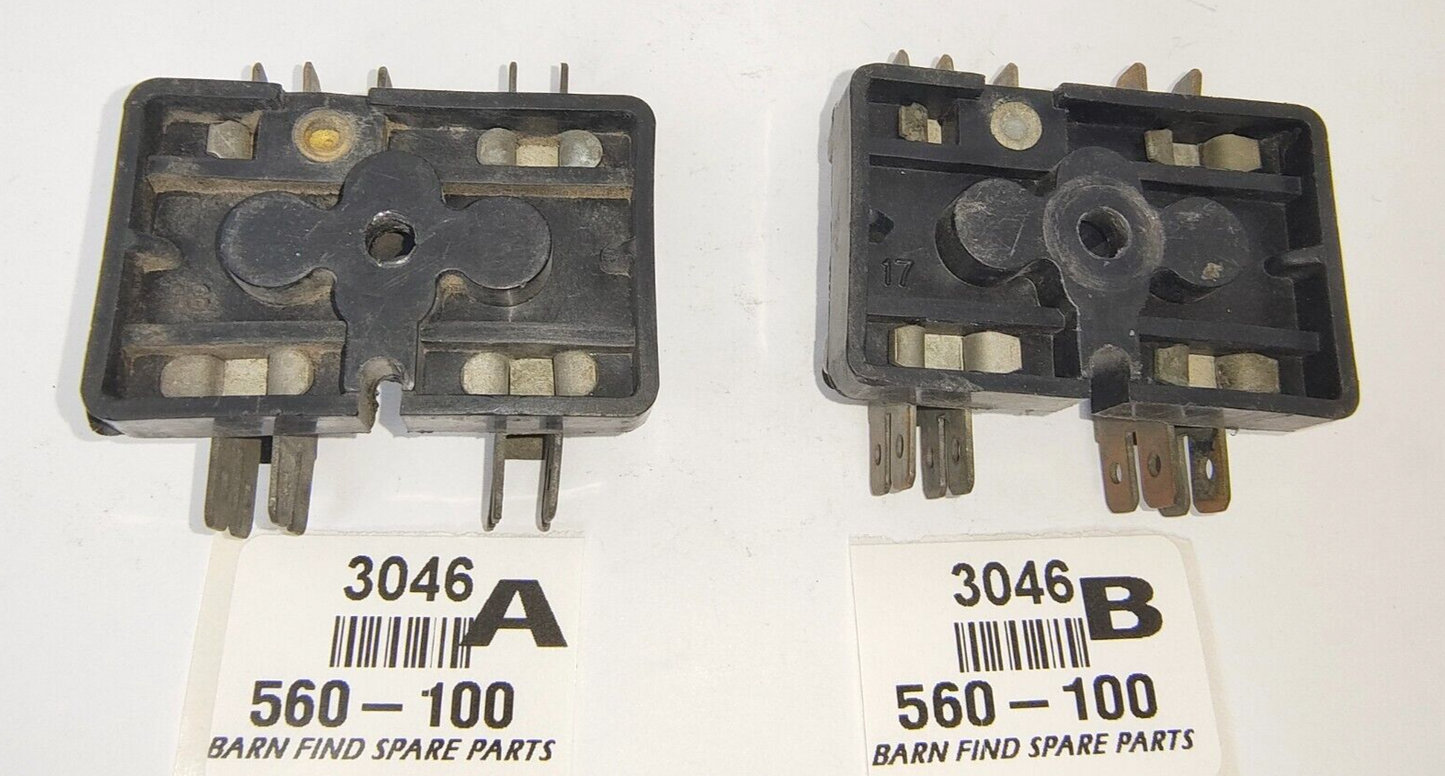 Original Bakelite Lucas Used MG fuse box 2 fuse 4FJ  560-100 Sold separately1