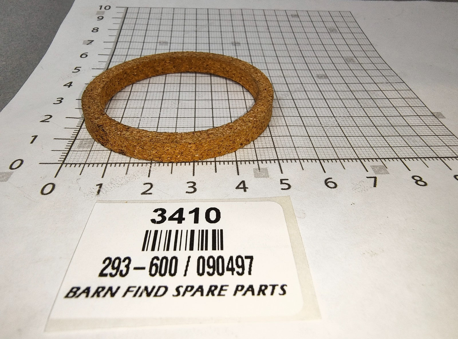 Seal / Cork Gasket  For Fuel Filler Cap New Old Stock 293-600 090497 Various MG1