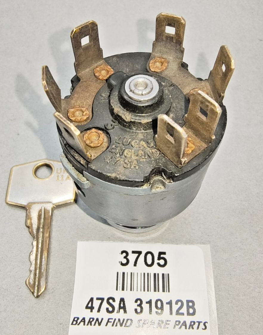 Lucas Ignition and Starting Switch Used Working Condition 47SA 31912B – SPB5017