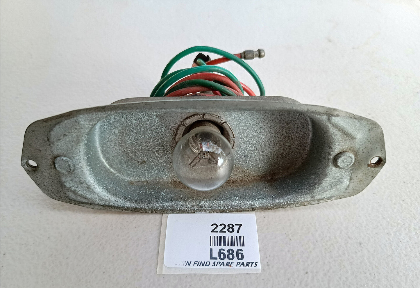 LUCAS Original Used LIGHT  Bulb holder base plate L686. Used Condition.0