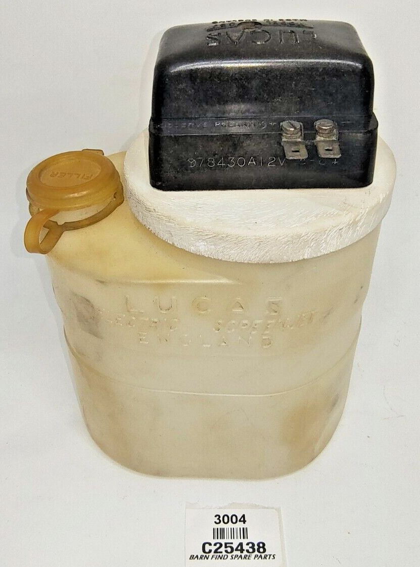Genuine Lucas 5SJ used C25438 Screenjet washer bottle - Jaguar BMC etc4