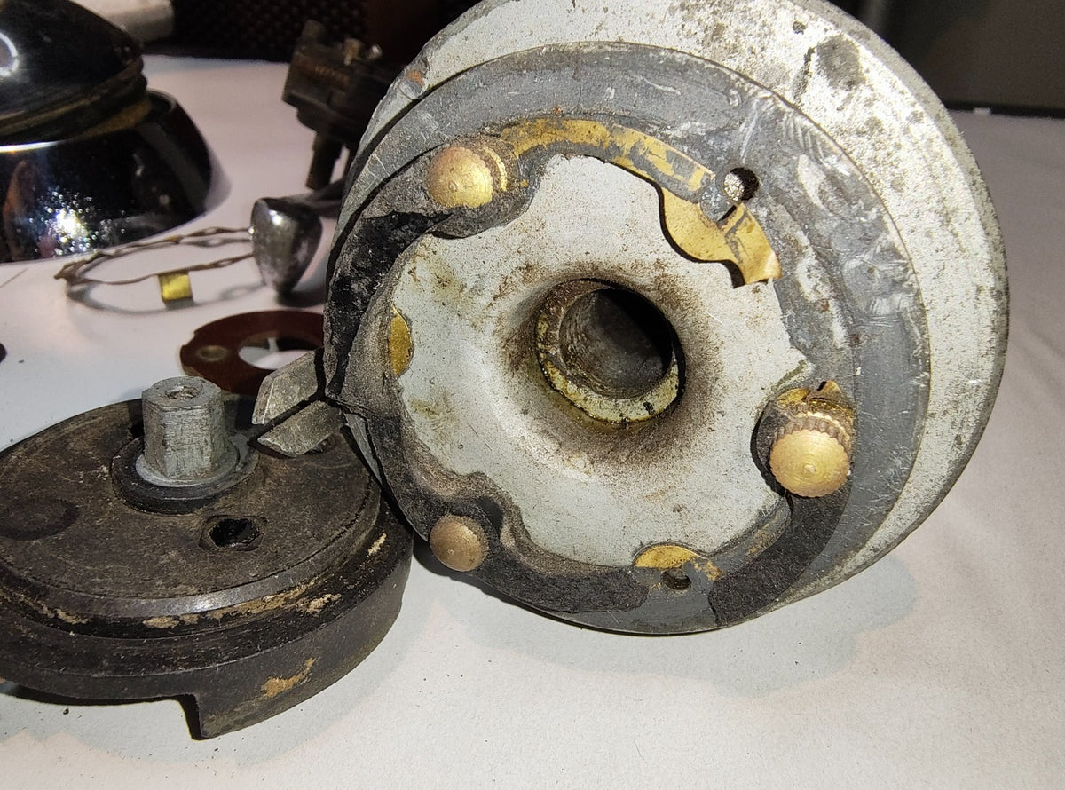 ORIGINAL Jaguar XK120 MKV Horn Assembly Manette PARTS ONLY C2766 C4514 3284717