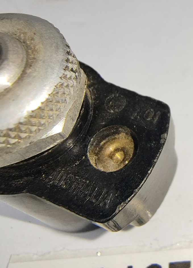 Classic car Bosch 101 black used push pull switch with turned bezel8