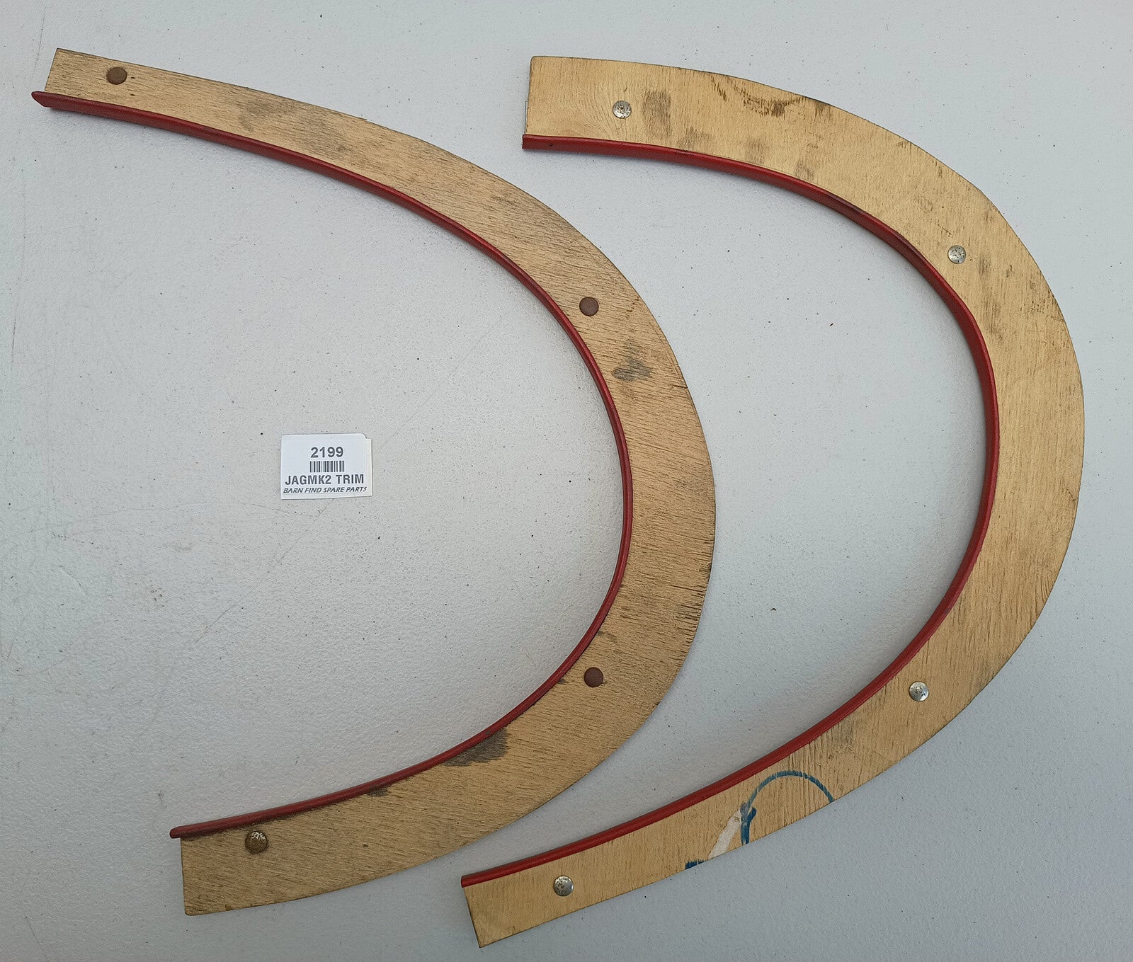 Jaguar Mk2 Rear Door quarter light surround trim, JAGMK2 TRIM. Used condition1