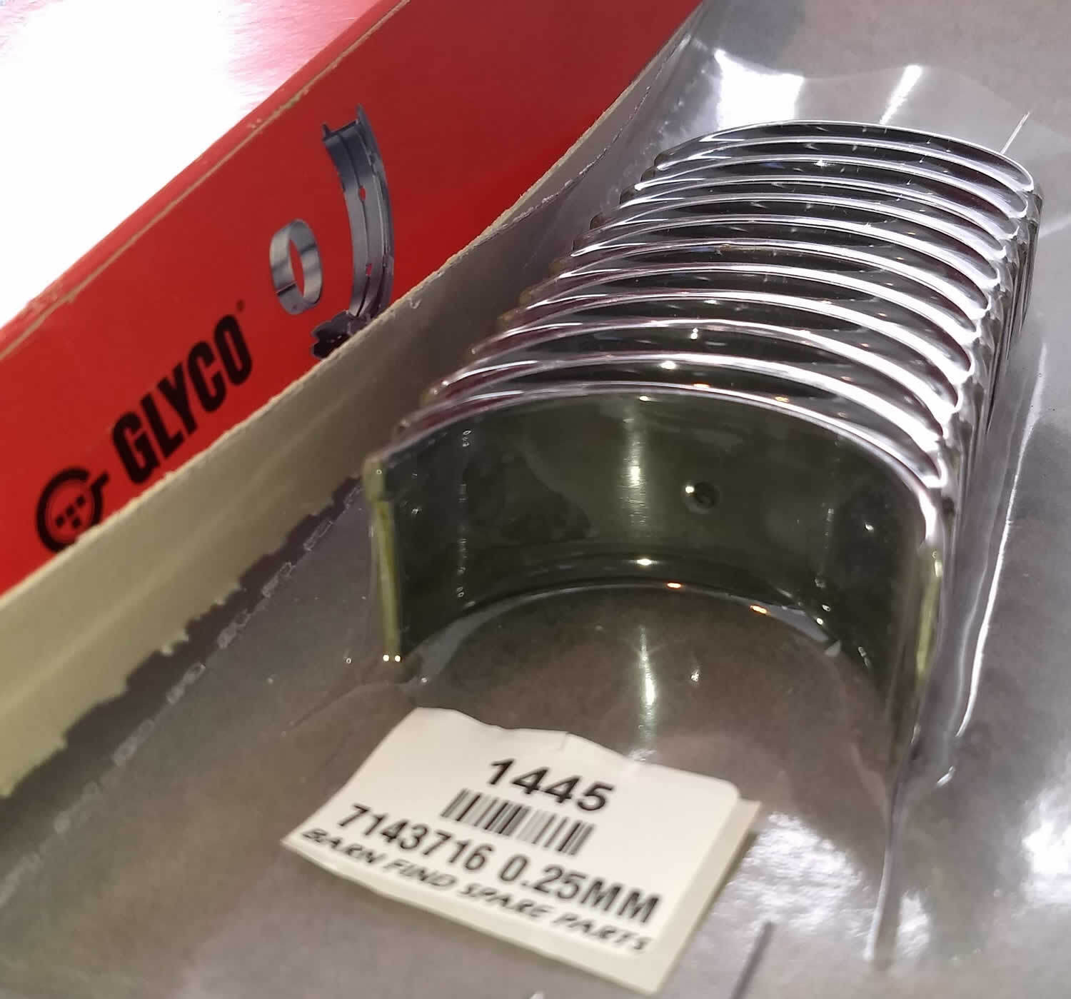 Glyco Conrod Bearings 7143716 0.25MM2