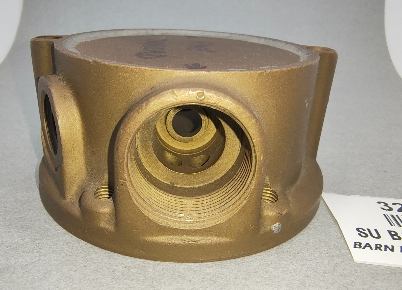 SU Type L  Brass  Body Fuel Pump AUA 4080  style RARE 6V New Old Stock7