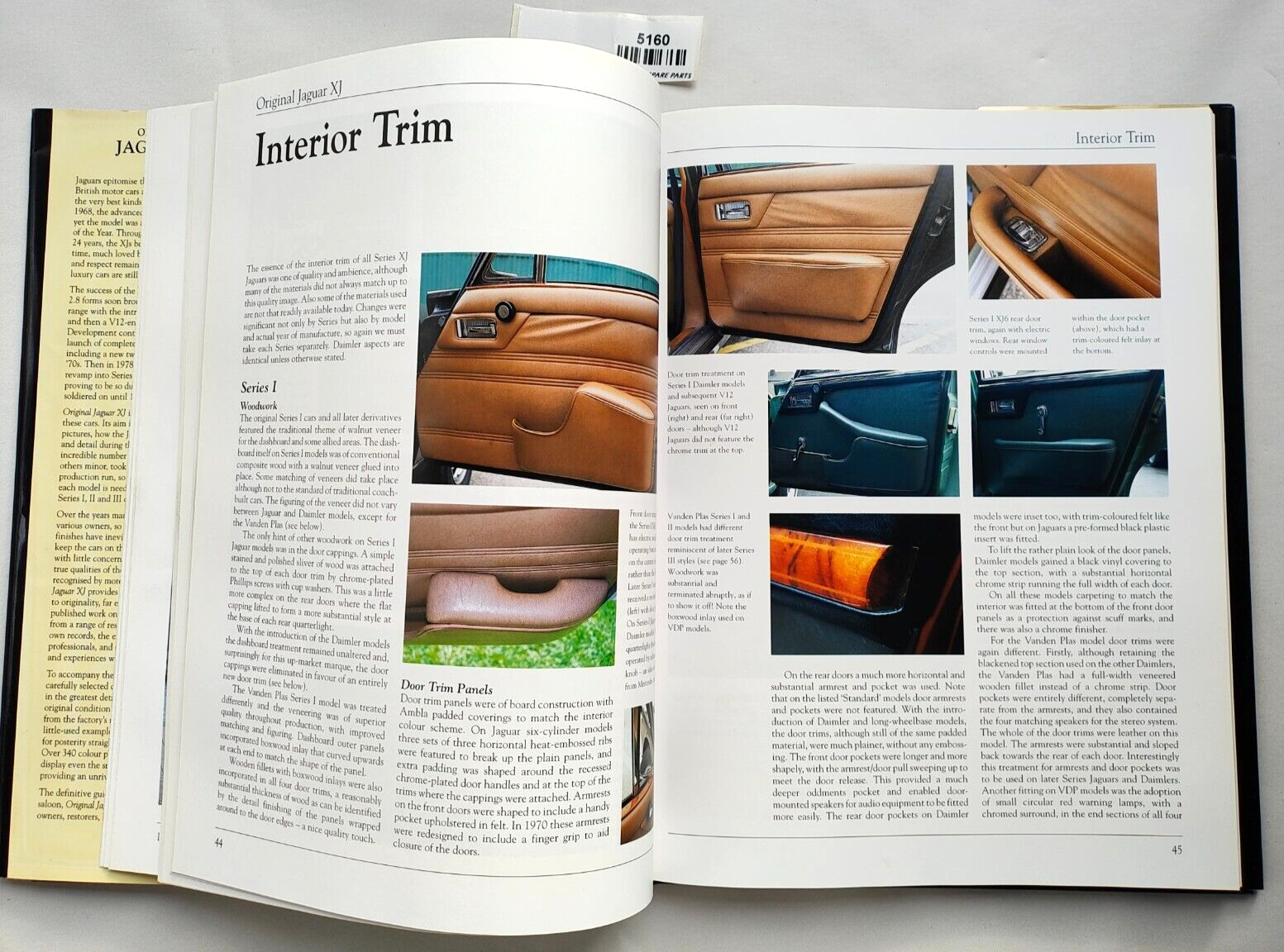 Original Jaguar XJ The Restorer's Guide Series I II III Daimler V12 coupes hard6