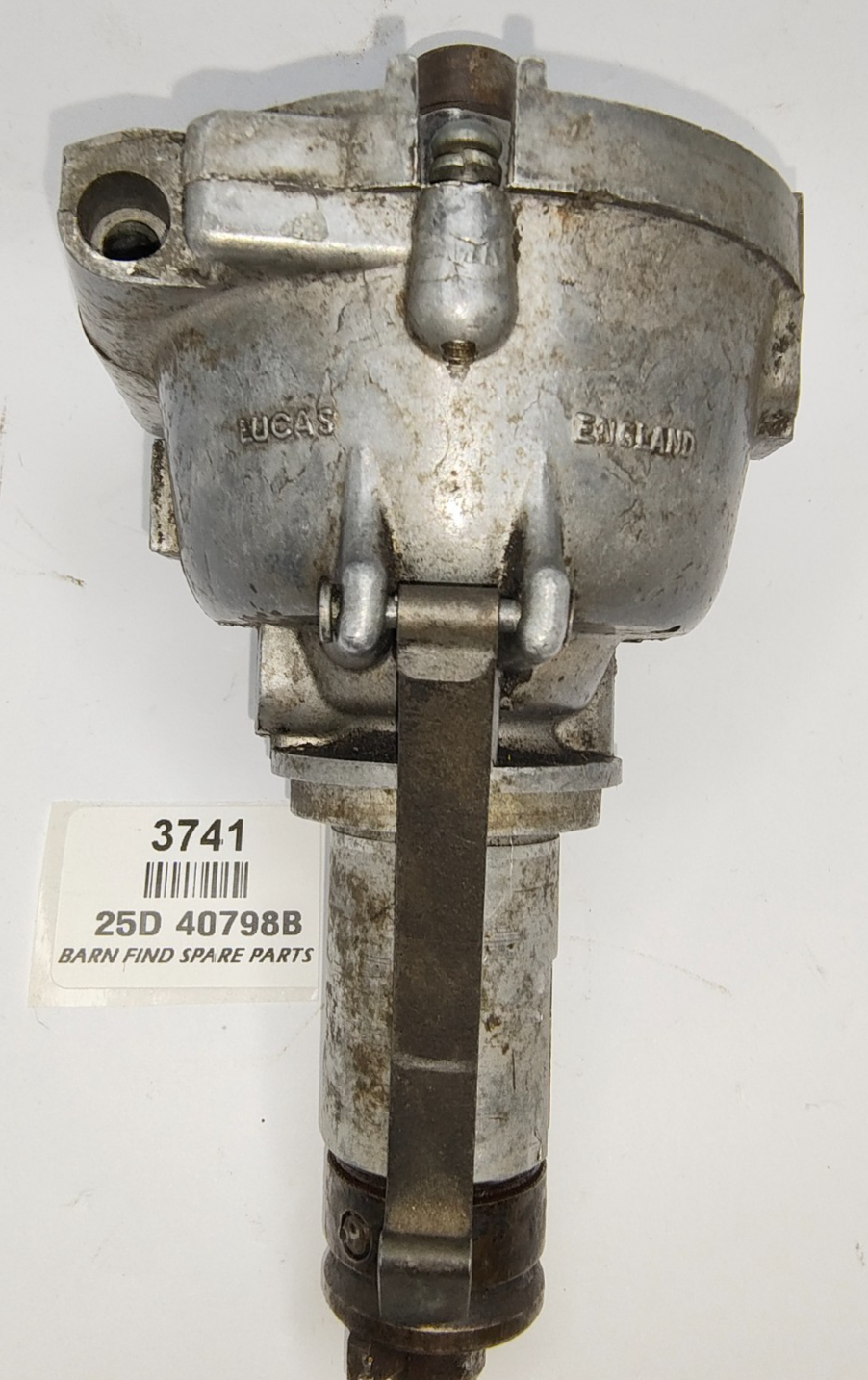 Lucas original Used Distributor 25D Part No. 40798B incomplete, dated  1 633