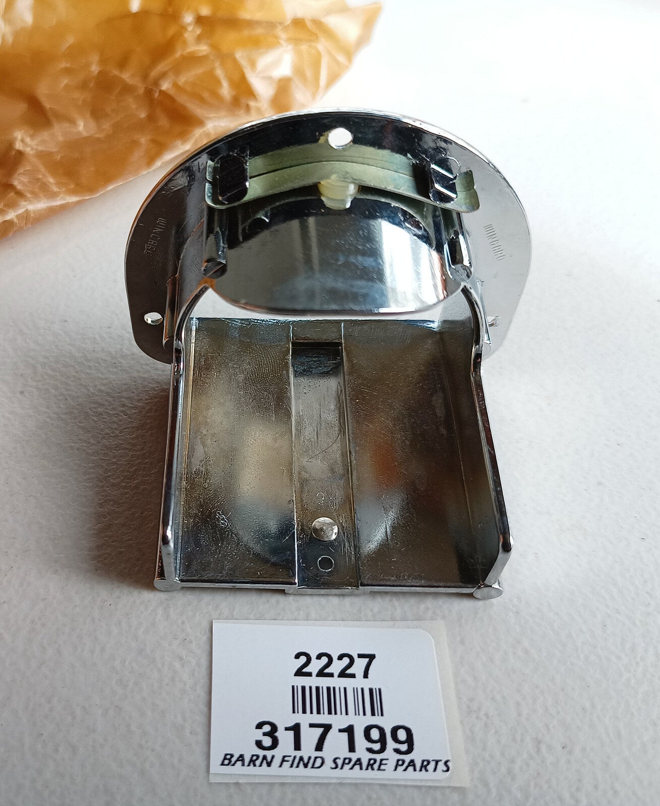ROVER Ashtray slide housing for rear of front seat, 317199. New Old Stock.2