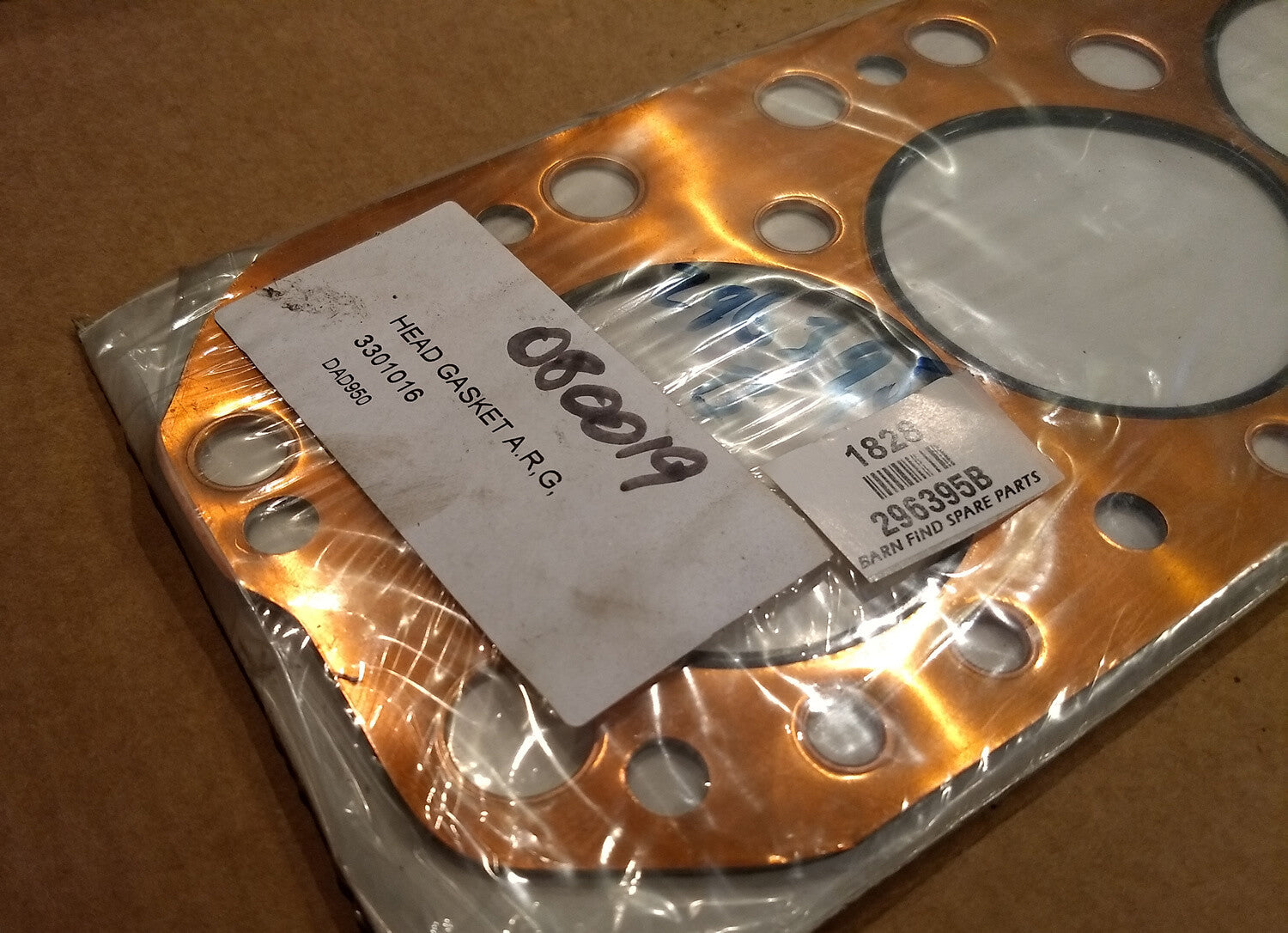 MG Copper Laminated Head Gasket 296395B NOS1