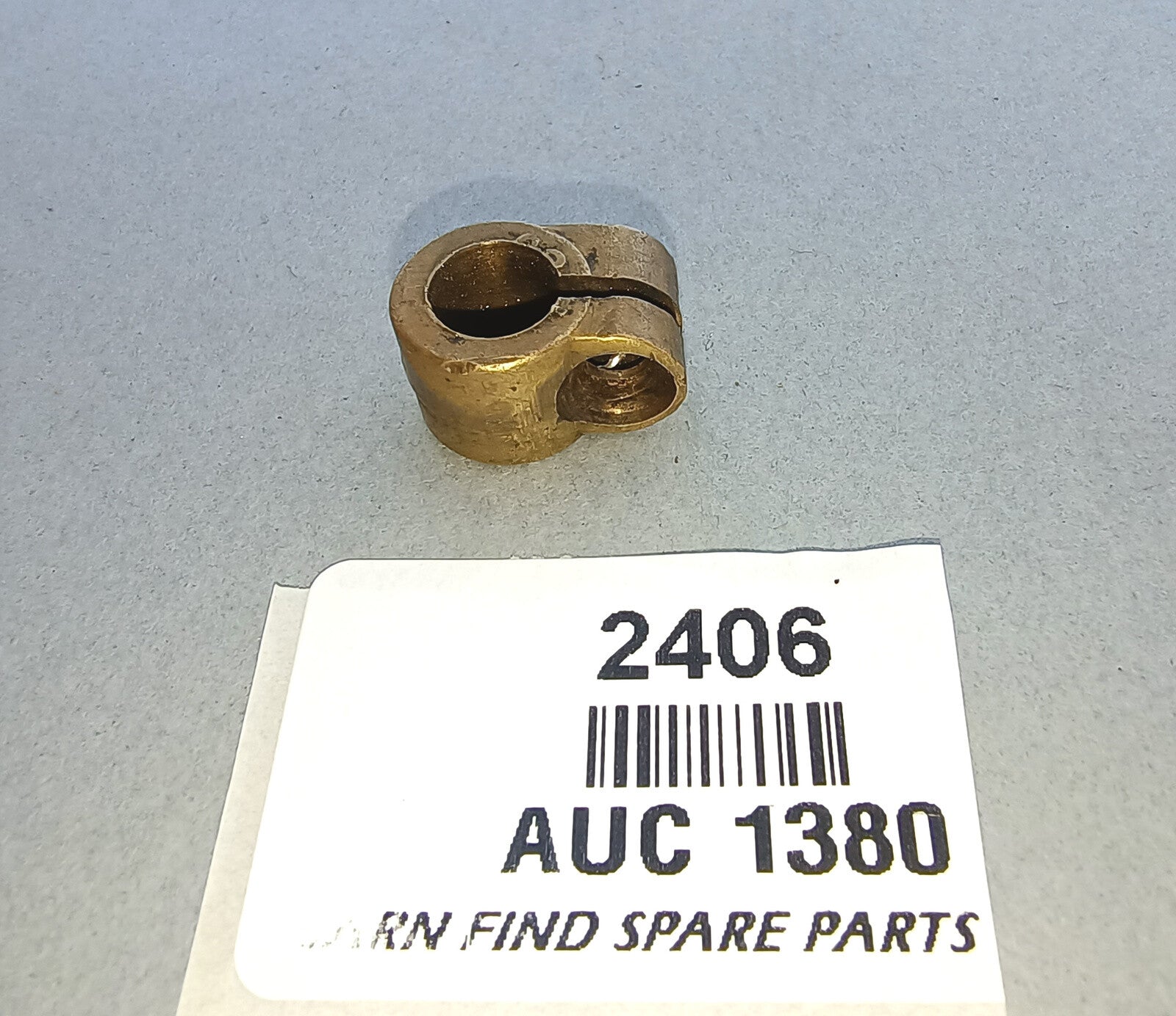 SU Brass USED Throttle Stop End Collar AUC 1380, Used Condition1