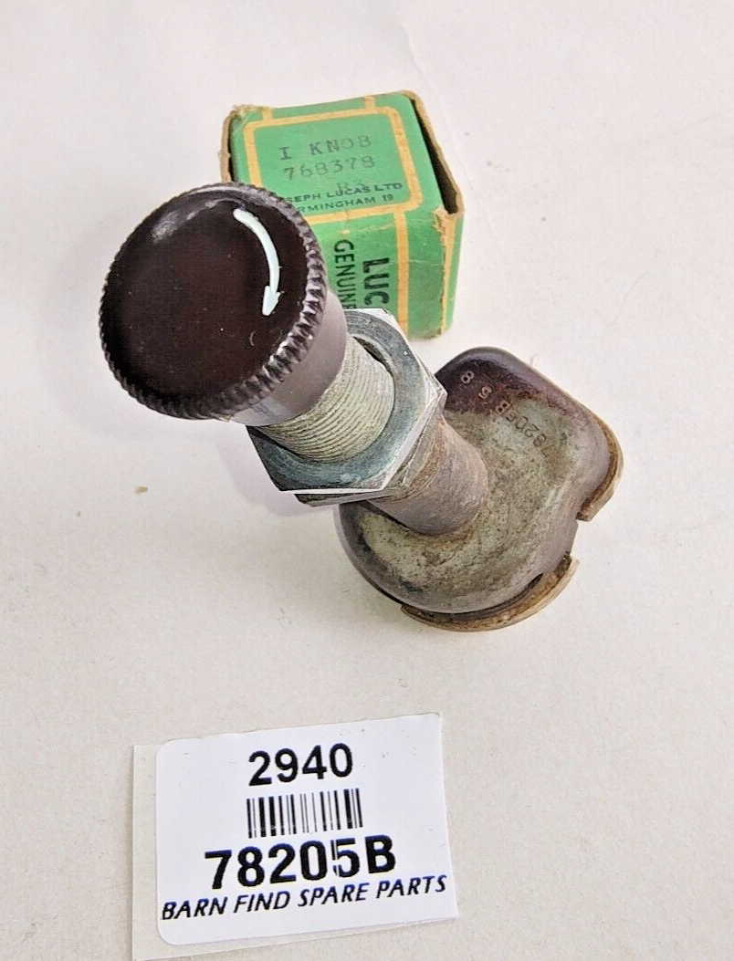 Lucas Original used CHR1 Rotary Rheostat  3 ohms resistance switch 78205B2