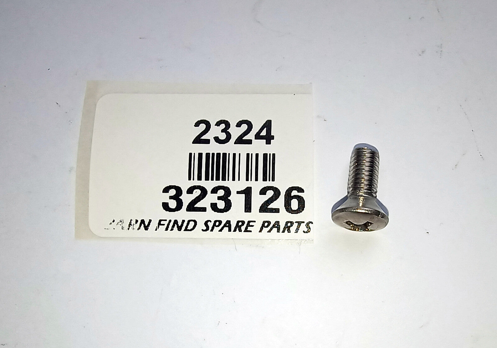 Windshield Stanchion to Frame Counter Sunk Screw 323126, New Old Stock1